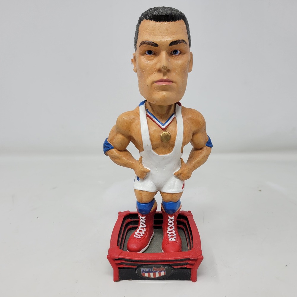 Kurt Angle Rumble Heads WWE Wrestling Bobblehead Figure Olympic Gold Medalist